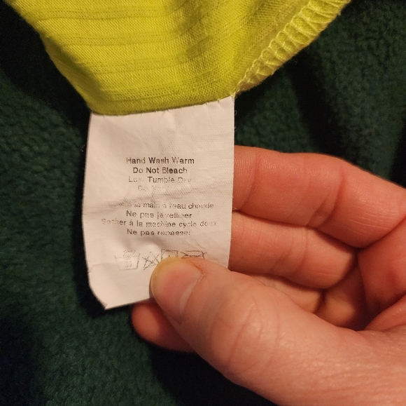 Neon Yellow/Green Bodysuit Size Small All in Favor - Picture 11 of 11